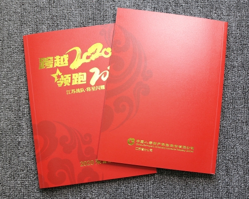 江苏战队•将星闪耀年会荣誉手册定制
